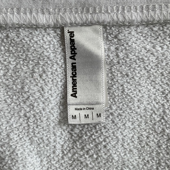 American Apparel White Mini Skirt with Red and Blue Stripes - Picture 2 of 9